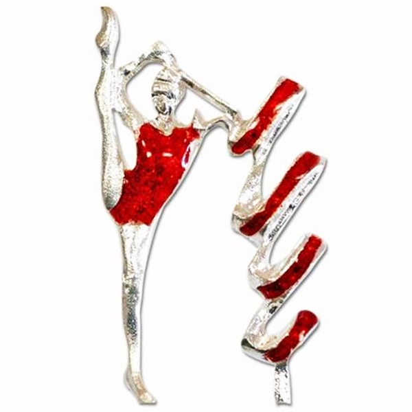 Abzeichen Pastorelli Zig-Zag with Rosso Ribbon Art. 00991