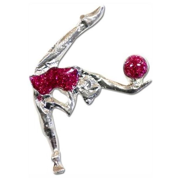 Abzeichen Pastorelli with Fuchsia Ball Art. 00968