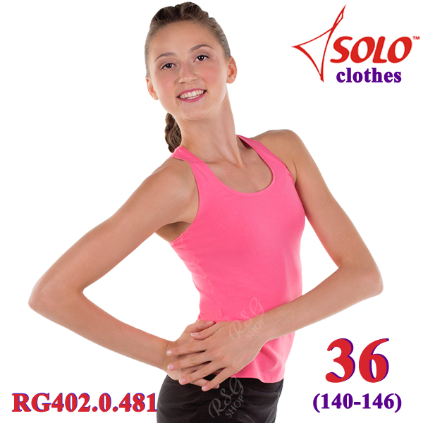 Майка-борцовка Solo s. 36 (140-146) Cotton Pink RG402.0.481-36