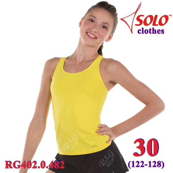 Майка-борцовка Solo s. 30 (122-128) Cotton Yellow RG402.0.482-30