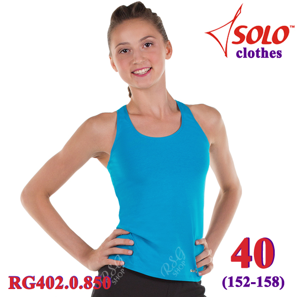 Майка-борцовка Solo s. 40 (152-158) Cotton Turquoise RG402.0.850-40