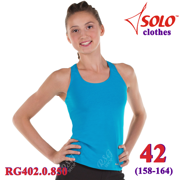 Майка-борцовка Solo s. 42 (158-164) Cotton Turquoise RG402.0.850-42