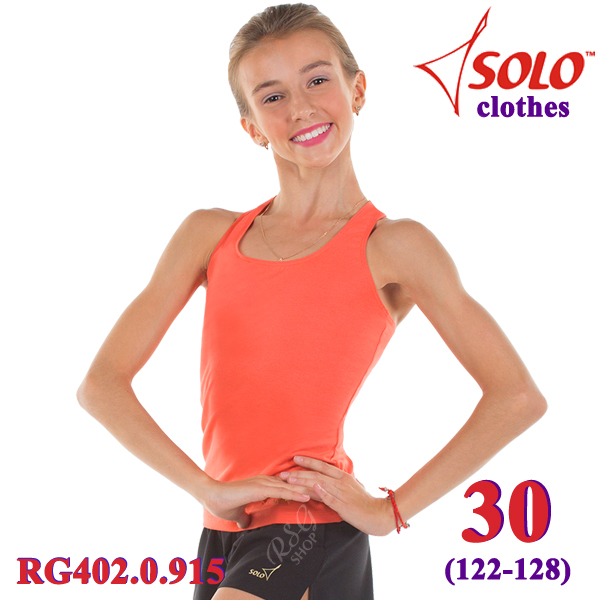 Майка-борцовка Solo s. 30 (122-128) Cotton Coral RG402.0.915-30