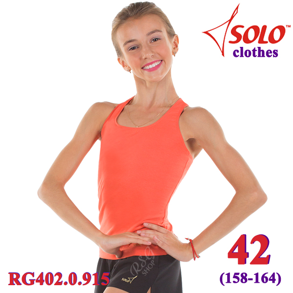 Майка-борцовка Solo s. 42 (158-164) Cotton Coral RG402.0.915-42