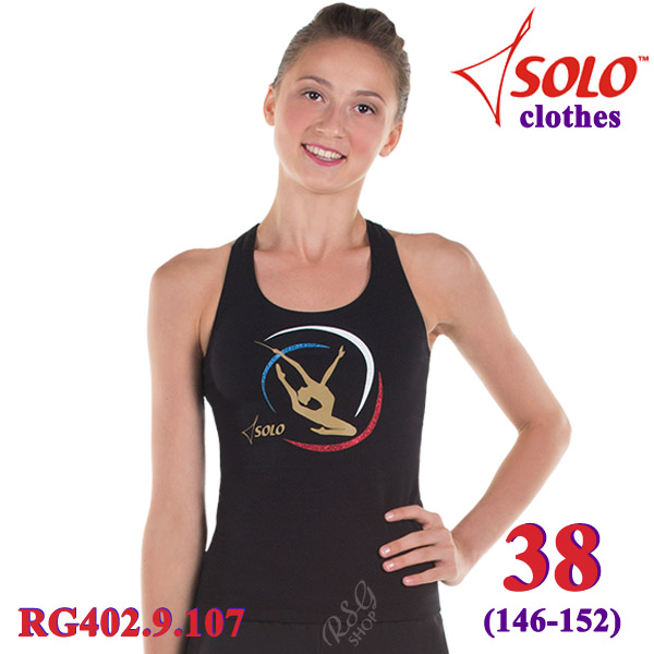 Майка-борцовка Solo s. 38 (146-152) col. Black RG402.9.107-38