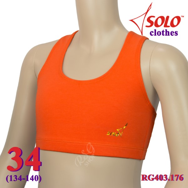Short Tank Top Solo s. 34 (134-140) col. Orange Art. RG403.176-34