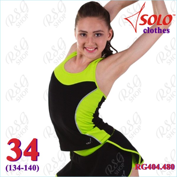 Майка-борцовка Solo s. 34 (134-140) Lime Green-Black RG404.480-34