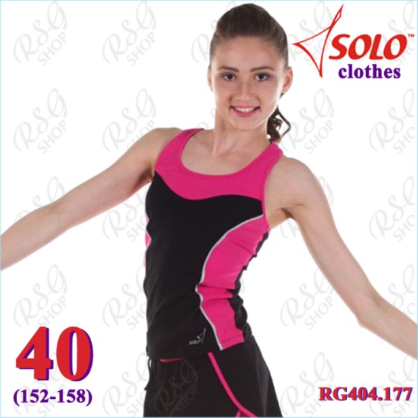 Майка-борцовка Solo s. 40 (152-158) Fuchsia-Black RG404.177-40