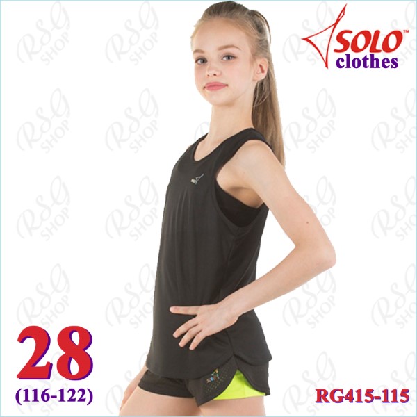 Майка-борцовка Solo s. 28 (116-122) col. Black RG415-115-28
