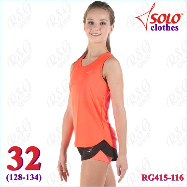Майка-борцовка Solo s. 32 (128-134) col. Orange Neon RG415-116-32