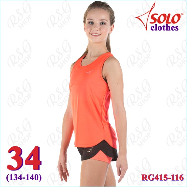 Майка-борцовка Solo s. 34 (134-140) col. Orange Neon RG415-116-34