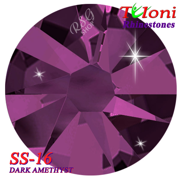 Strass Tuloni SS16 col. Dark Amethyst 1440 mod. Elite HotFix