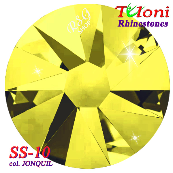 Rhinestones Tuloni SS10 col. Jonquil 1440 mod. Basic HotFix