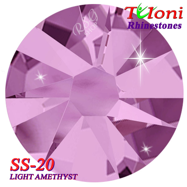 Rhinestones Tuloni SS20 col. Lt.Amethyst 1440 mod. Basic HotFix