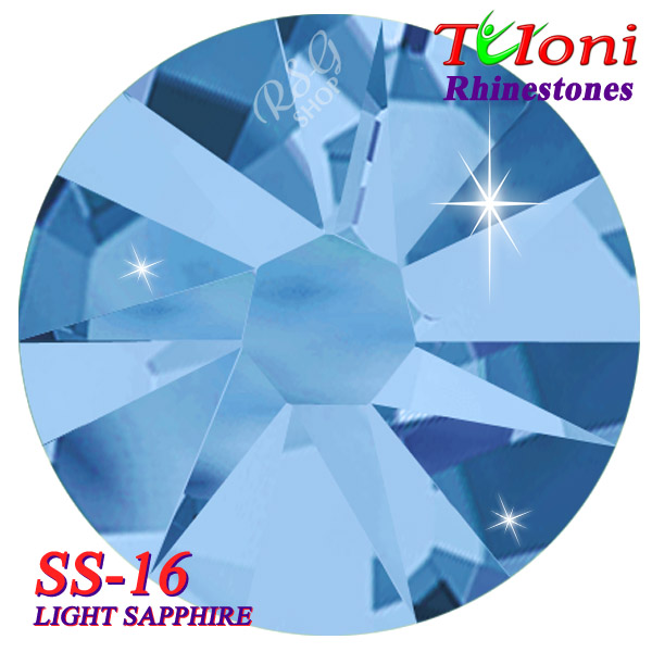 Rhinestones Tuloni SS16 col. Lt.Sapphire 1440 mod. Basic HotFix