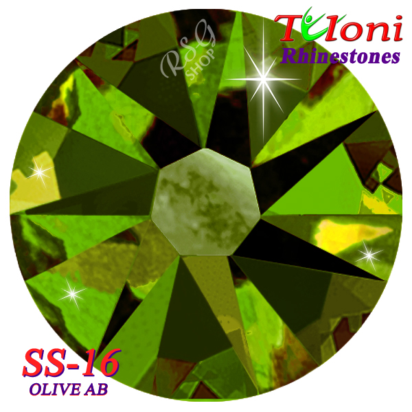 Strass Tuloni SS16 col. Olive AB 1440 mod. Elite HotFix