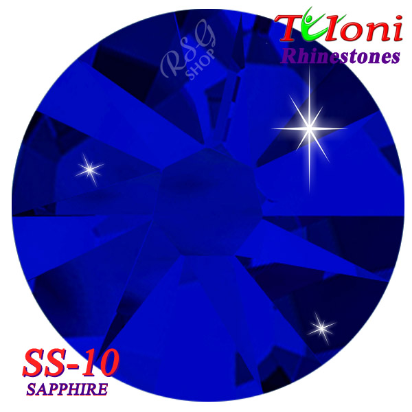 Strass Tuloni SS10 col. Sapphire 1440 mod. Elite HotFix