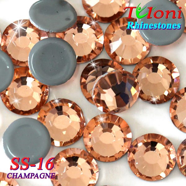 Strass Tuloni SS16 col. Champagne 1440 mod. Basic HotFix