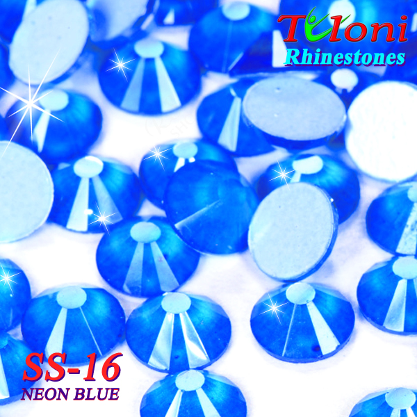 Strass Tuloni SS16 col. Blue Neon 1440 mod. Basic HotFix