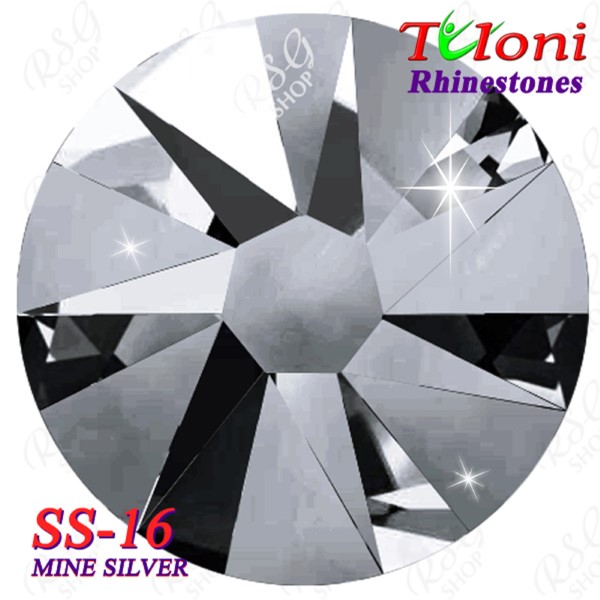 Strass Tuloni SS16 col. Mine Silver 1440 mod. Stile HotFix