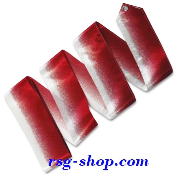 Двухцветная Лента 5м цв. White-Red Art. T0139