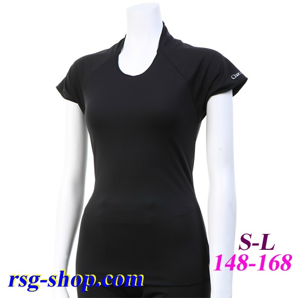Adult ROLLING TOP 2 Chacott s. S-L col. Black Art. 003-88009