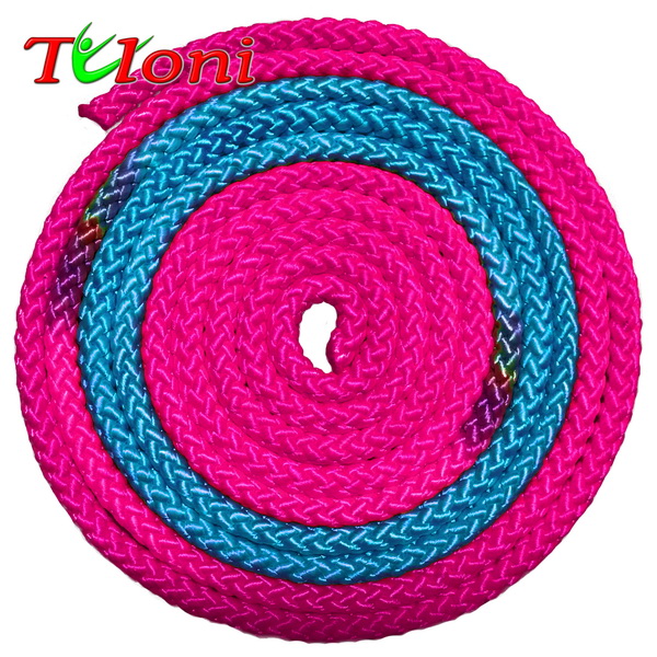 Seil Tuloni Bi-col. Pink-Blue-Pink Art. T0971