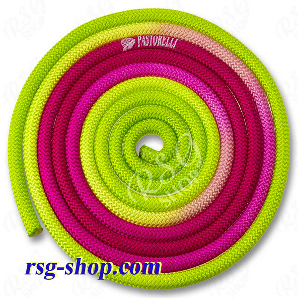 Скакалка 3m Pastorelli mod. New Orleans Fuxia-Pink-Green FIG 04262