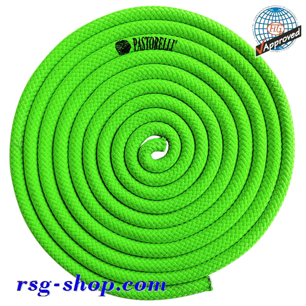 Seil 3m Pastorelli XFLUO mod. New Orleans col. Verde FIG 04897