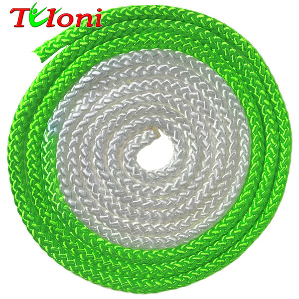 Seil Tuloni Bi-col. Neon Green - White Art. T0914