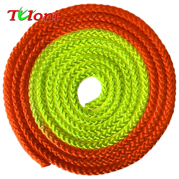 Seil Tuloni Bi-col. Neon Orange - Yellow Art. T0922