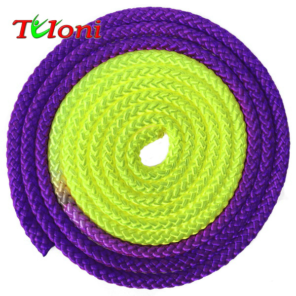 Seil Tuloni Bi-col. Viola - Yellow Art. T0964