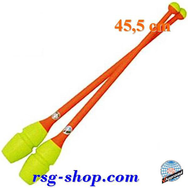 Булавы Chacott Combi 45 cm FIG col. Yellow x Lt.Orange 003-98350
