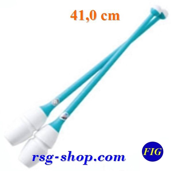 Булавы Chacott Combi 41 cm White x Peppermint Green FIG 98034
