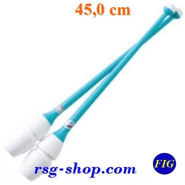 Булавы Chacott Combi 45 cm White x Peppermint Green FIG 98034