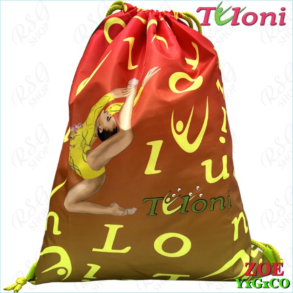 Holder-Backpack Tuloni 44x34cm mod. ZOE col. YxGxCO Art. NKV-RU07