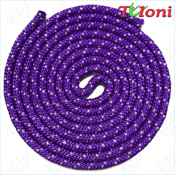 Competition Rope Tuloni 3,1 m 165 gr. mod. Lurex col. Viola Art.T0999