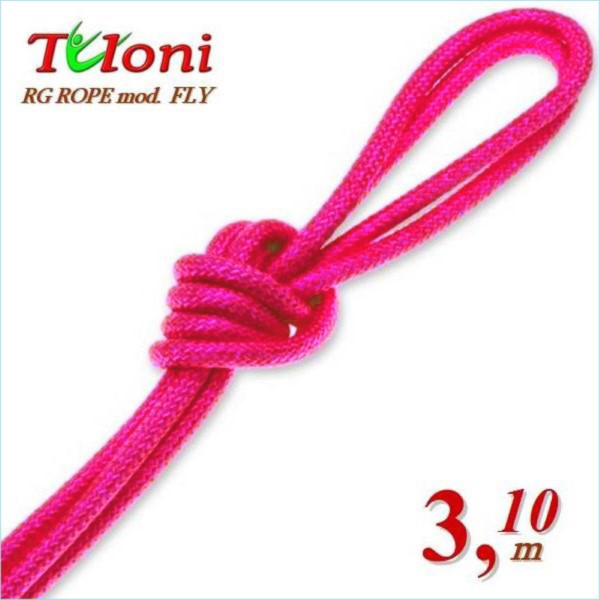 Competition Rope Tuloni for Senior 3,1 m 170 gr. mod. Fly Pink Art.T0194
