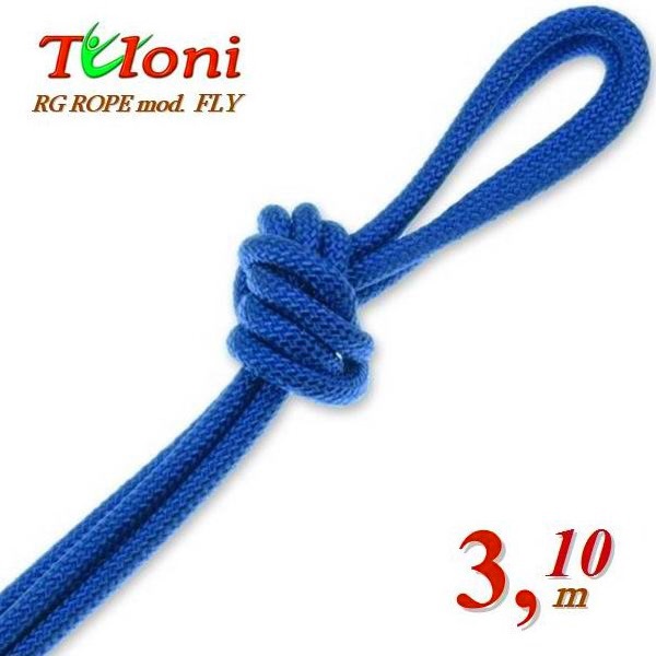 Competition Rope Tuloni for Senior 3,1 m 170 gr. mod. Fly Blue Art.T0142