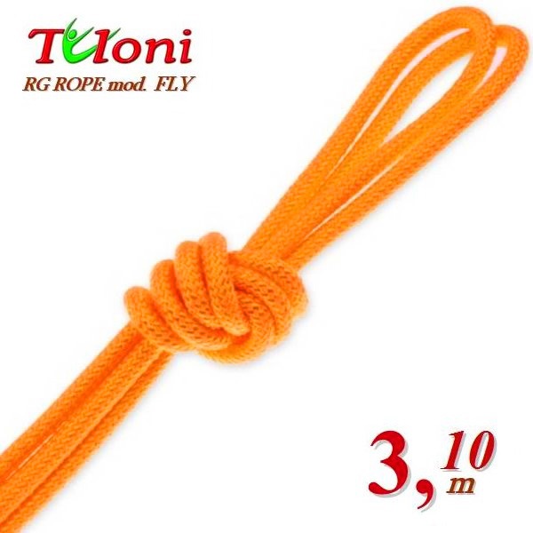 Competition Rope Tuloni for Senior 3,1 m 170 gr. mod. Fly Orange Art.T0141