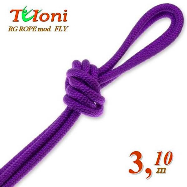 Competition Rope Tuloni for Senior 3,1 m 170 gr. mod. Fly Purple Art.T0197
