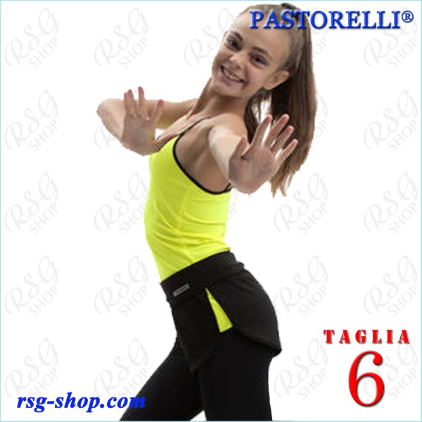 Shorts Pastorelli with inserts s. 6 col. Black-Yellow Fluo Art. 04281