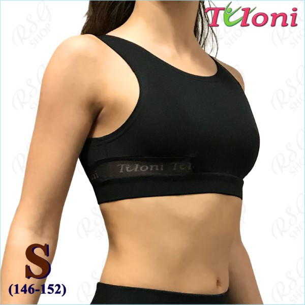 Short Tanktop Tuloni mesh TK-09 s. S (146-152) Black TK09PM-BS