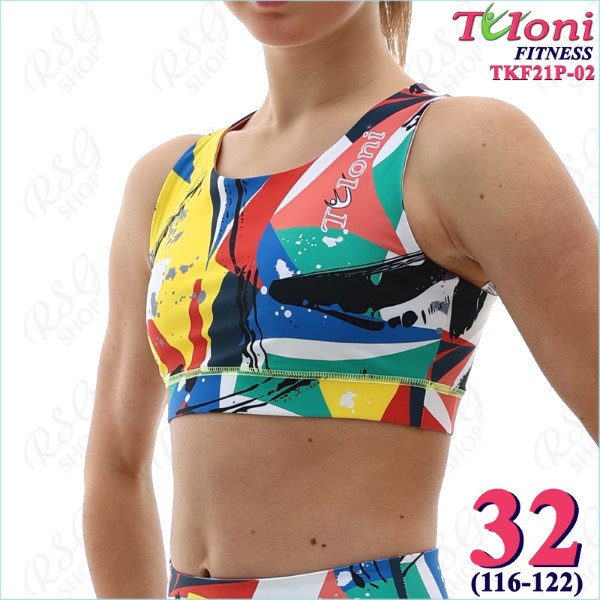 Short Tanktop Tuloni Fitness des. Versace s. 32 col. GxYxR Art. TKF21P-02-32