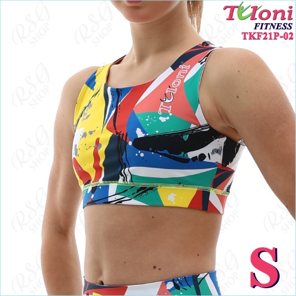 Short Tanktop Tuloni Fitness des. Versace s. S col. GxYxR Art. TKF21P-02-S