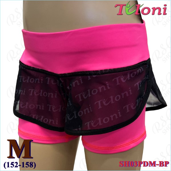 Doppelte Kurzhose Tuloni Netz SH03 s. M (152-158) Pink SH03PDM-BPM