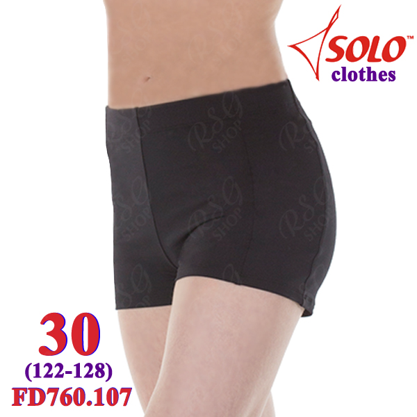 Kurzhose Solo s. 30 (122-128) Cotton Black FD760.107-30