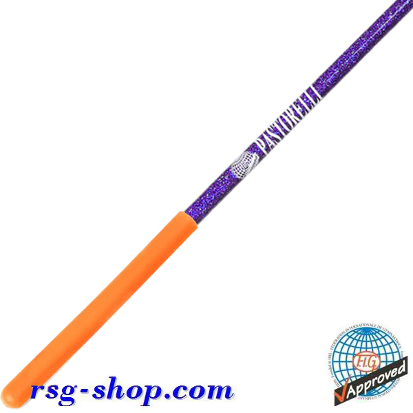 Stab 60cm Pastorelli Mirror col. Viola Grip Orange FIG Art 03379