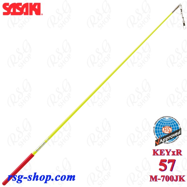 Stab Sasaki M-700JK KEYxR 57cm col. FluoYellow x Red  FIG