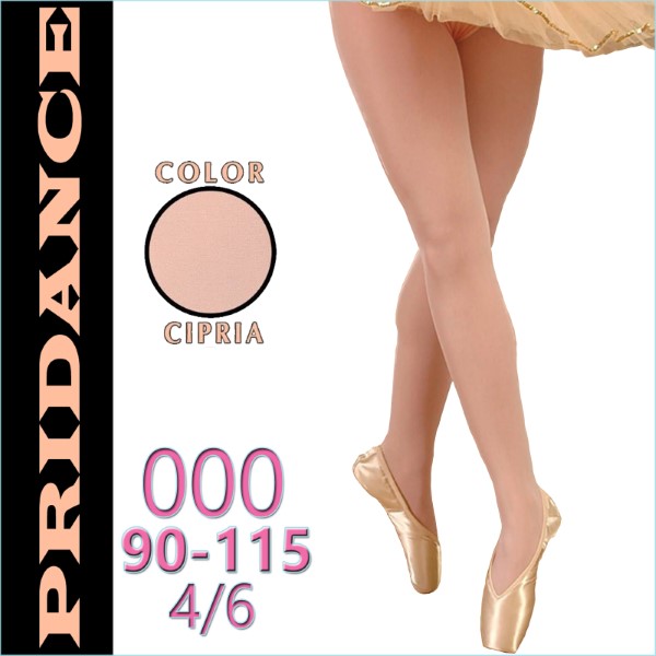 Ballet Tights Pridance col. Cipria 40 DEN s. 000 (90-115) Art. 10001-CI000